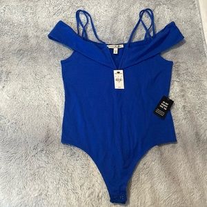 Express blue bodysuit